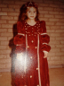 Pily Suarez Hormiga (nieta de Santiago Hormiga Mederos) cuando tenia 6 años, vestida de princesa.
